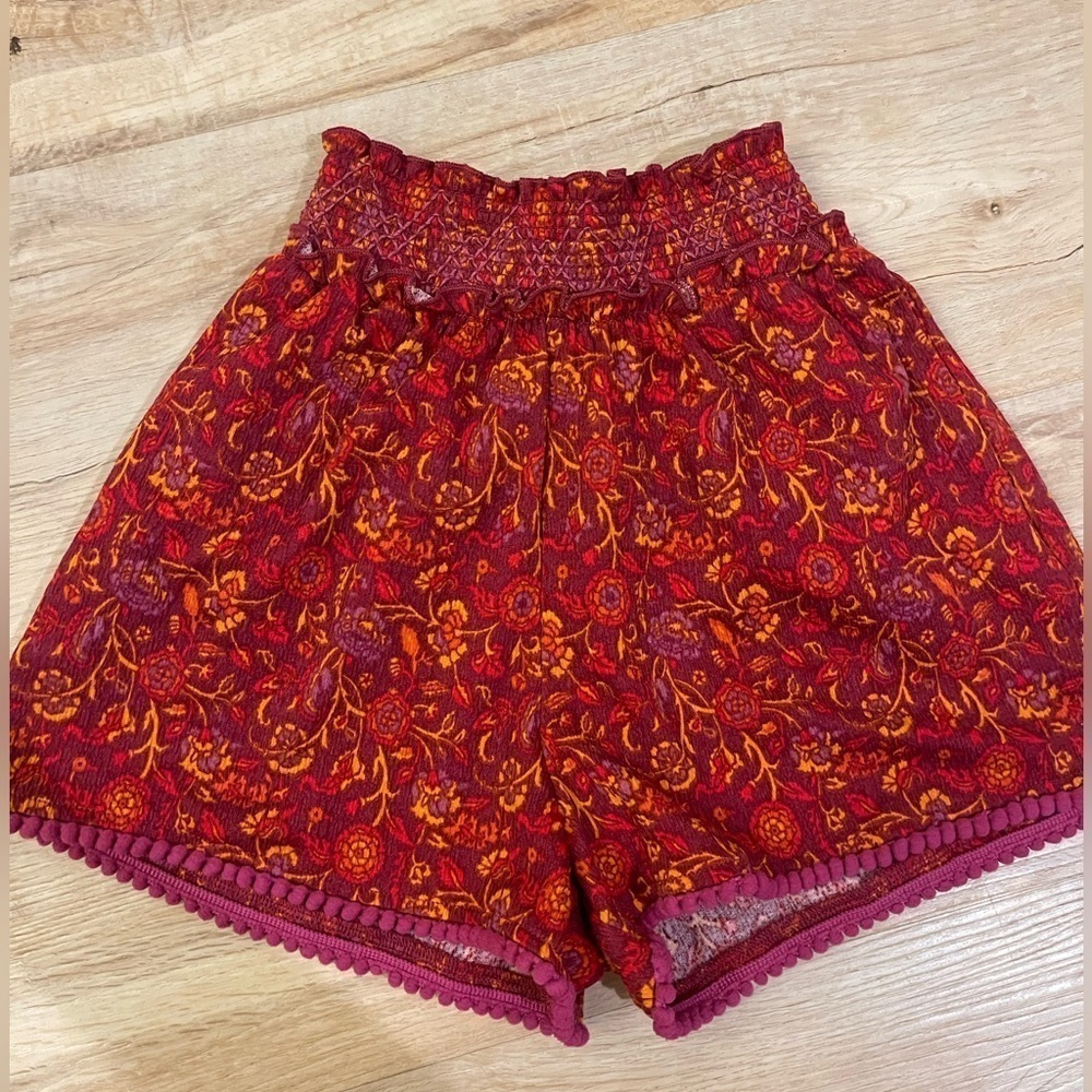 Matilda Jane Girls Enchanted Garden Hawaiian Lei Shorts 8